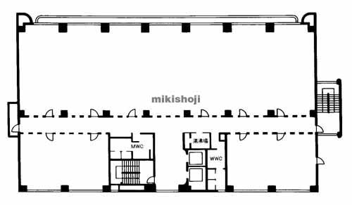 和歌山県日赤会館 平面1