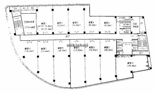 滋賀ビル 平面1