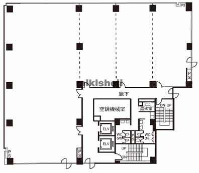 大津第一生命ビルディング 平面1