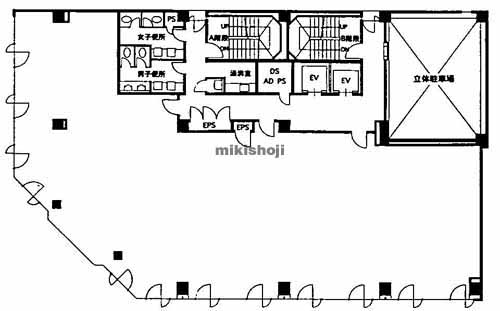 和歌山京橋ビル 平面1
