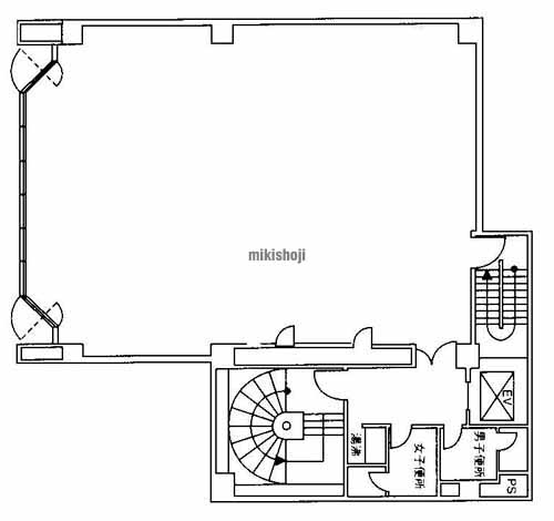 四条烏丸スタービル 平面1