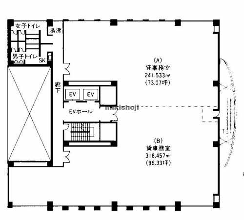 古川勘ビル 平面1