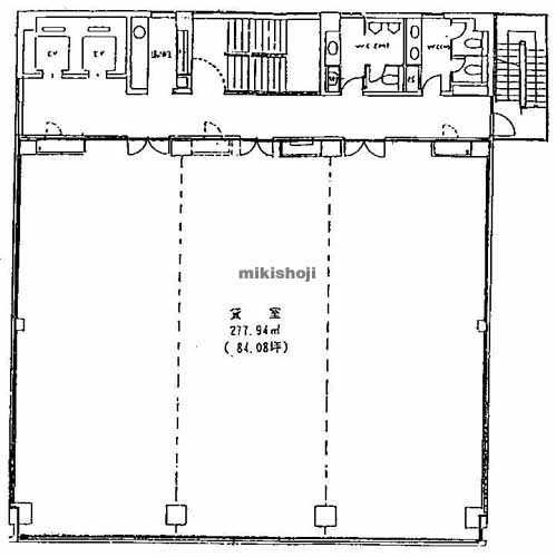 中信駅前ビル 平面1