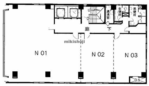 大栄ビル 平面1