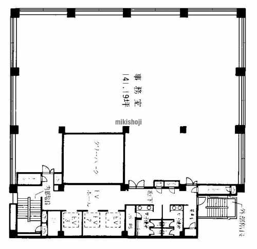 三宮センチュリービル 平面1
