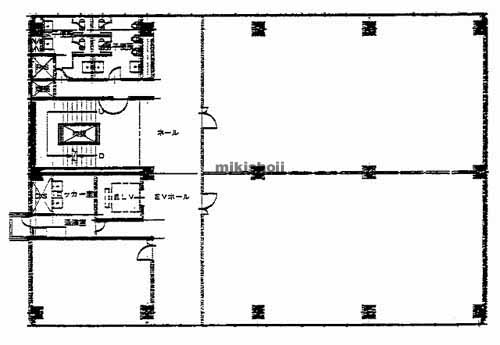 南塚口ビル本館 平面1