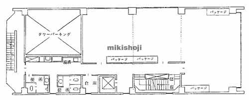 姫路駅南タイホービル 平面1