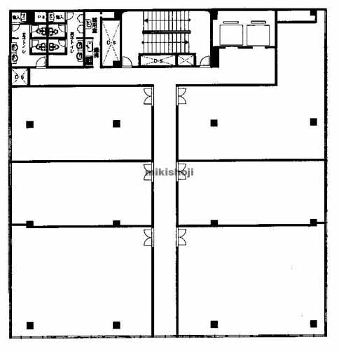 尼崎Ｋ．Ｒビルディング 平面1