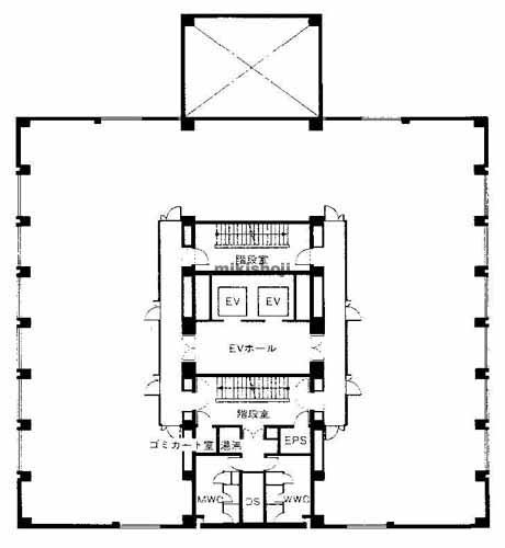 姫路大同生命ビル 平面1