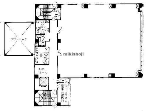 松山市のＥＭＥ松山千舟町ビル 平面1