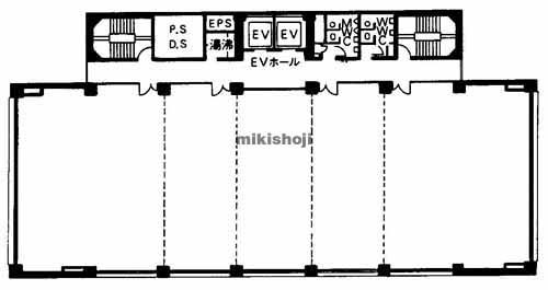 松山千舟４５４ビル 平面1