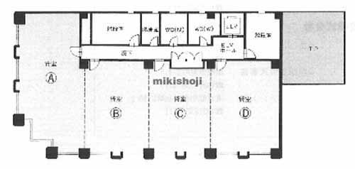 松山フコク生命ビル 平面1