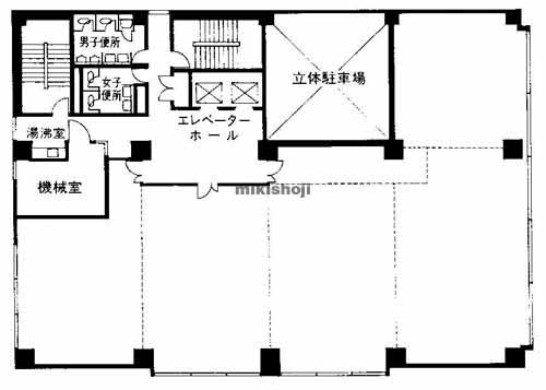 大樹生命松山ビル 平面1