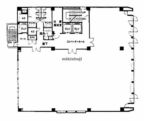 徳島センタービル 平面1