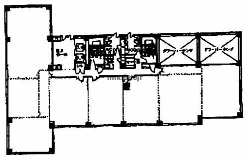 大同生命高知ビル 平面1