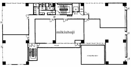 ミツネビルディング 平面1