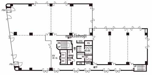 高知中央ビジネススクエア 平面1