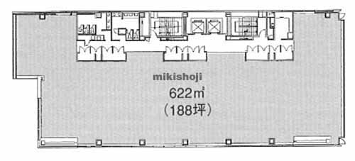 ニッセイ高知ビル 平面1