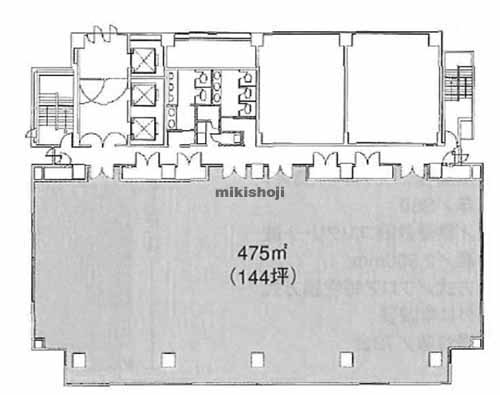 ニッセイ松江ビル 平面1