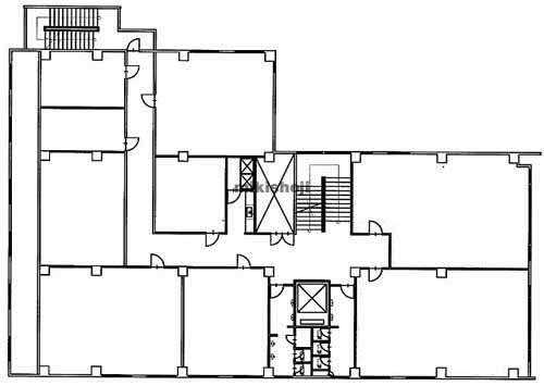 米子開発ビル 平面1