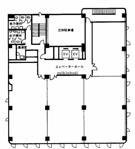 日本生命鳥取駅前ビル 平面1