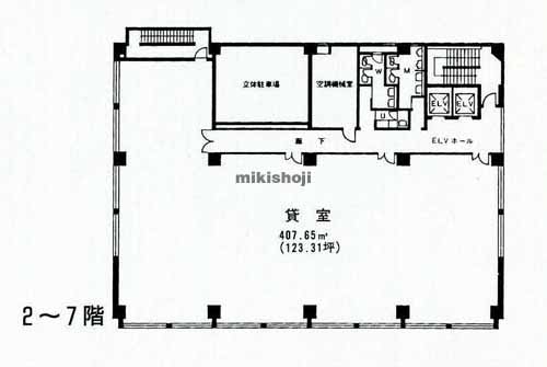 富山安住町第一生命ビルディング 平面1