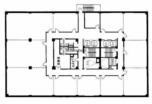 北日本桜橋ビル 平面1