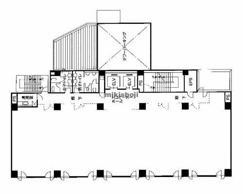 ＣＯＩ富山新桜町ビル 平面1