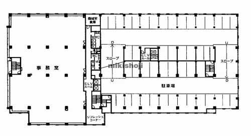 いちご富山駅西ビル 平面1