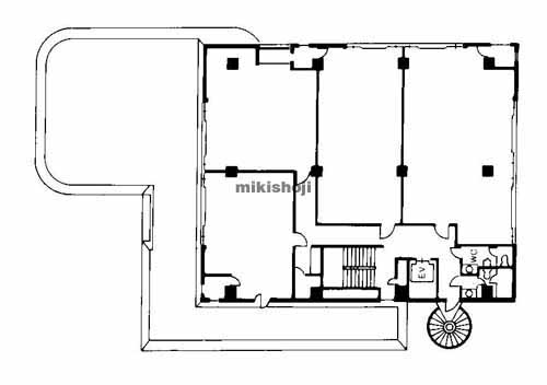 名鉄８７ビル横川 平面1