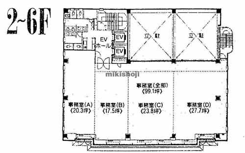 金沢ＫＳビル 平面1