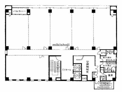 金沢大同生命ビル 平面1