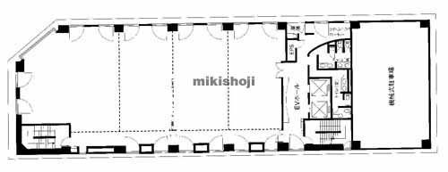 金沢野村證券ビル 平面1