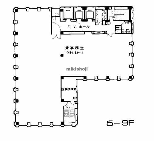 朝日生命金沢ビル 平面1