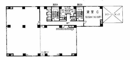 金沢南町ビルディング 平面1