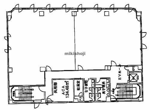 小松プライムビル 平面1