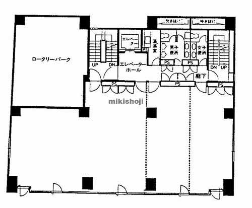 ストークビル福井一番館 平面1