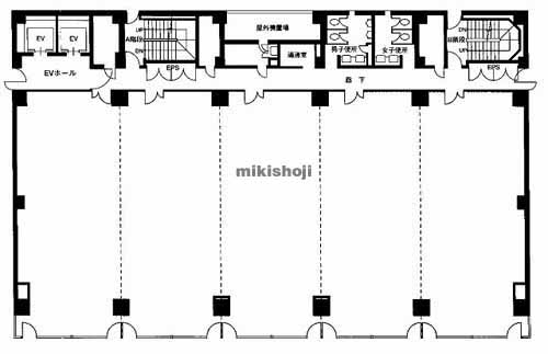 商工中金・Ｅ.Ｓ福井ビル 平面1