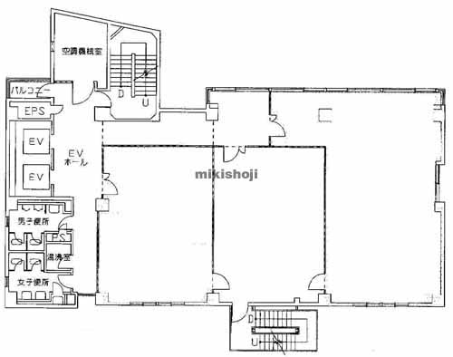 北陸中央ビル 平面1