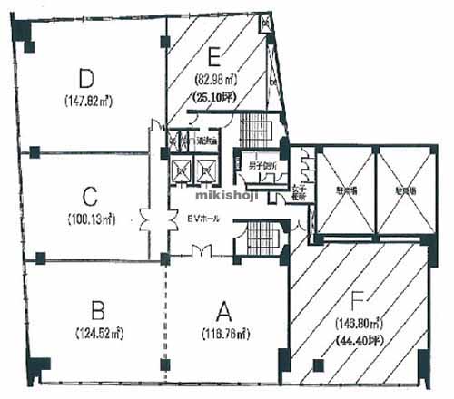 富士信ビル 平面1