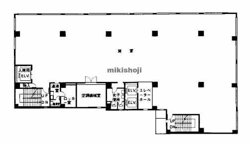 インターワンプレイス烏丸 平面1