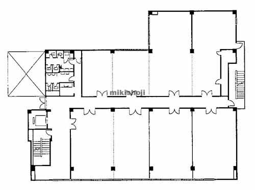 姫路駅南マークビル 平面1