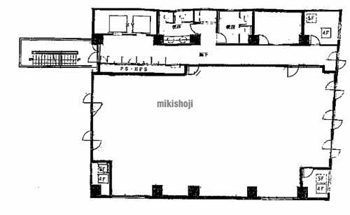 尼信大国町ビル 平面1