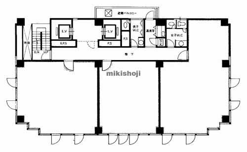 今村ビル 平面1