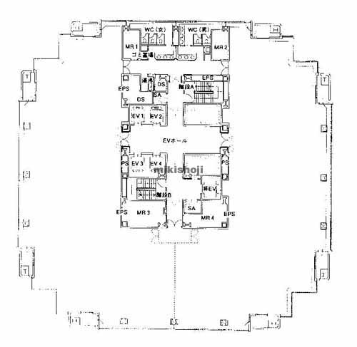 ピアスタワー 平面1
