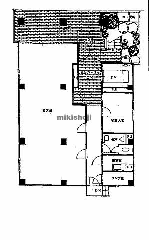 矢山ビル 平面1