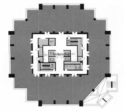 堺泉北港ポートサービスセンタービル 平面1