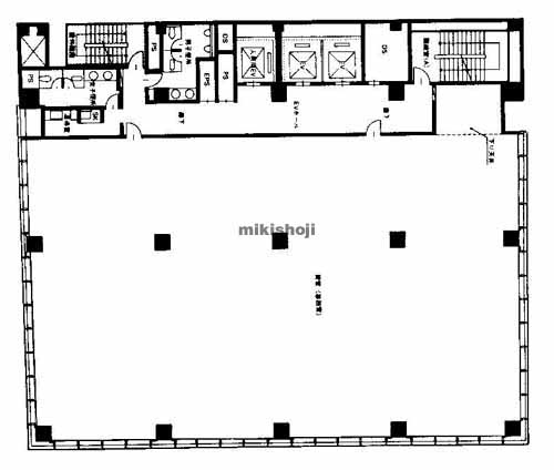 日住神戸三宮ビルディング 平面1