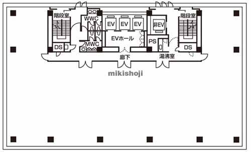 シップ神戸海岸ビル 平面1