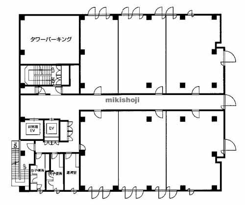 姫路センタービル 平面1